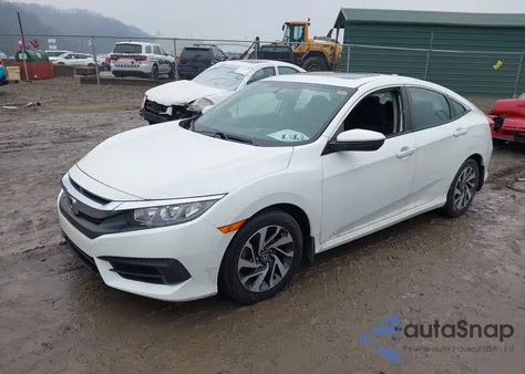 2017 Honda Civic Ex z USA, uszkodzony, nr VIN 2HGFC2F70HH543763